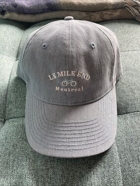 Simons light blue cotton baseball cap